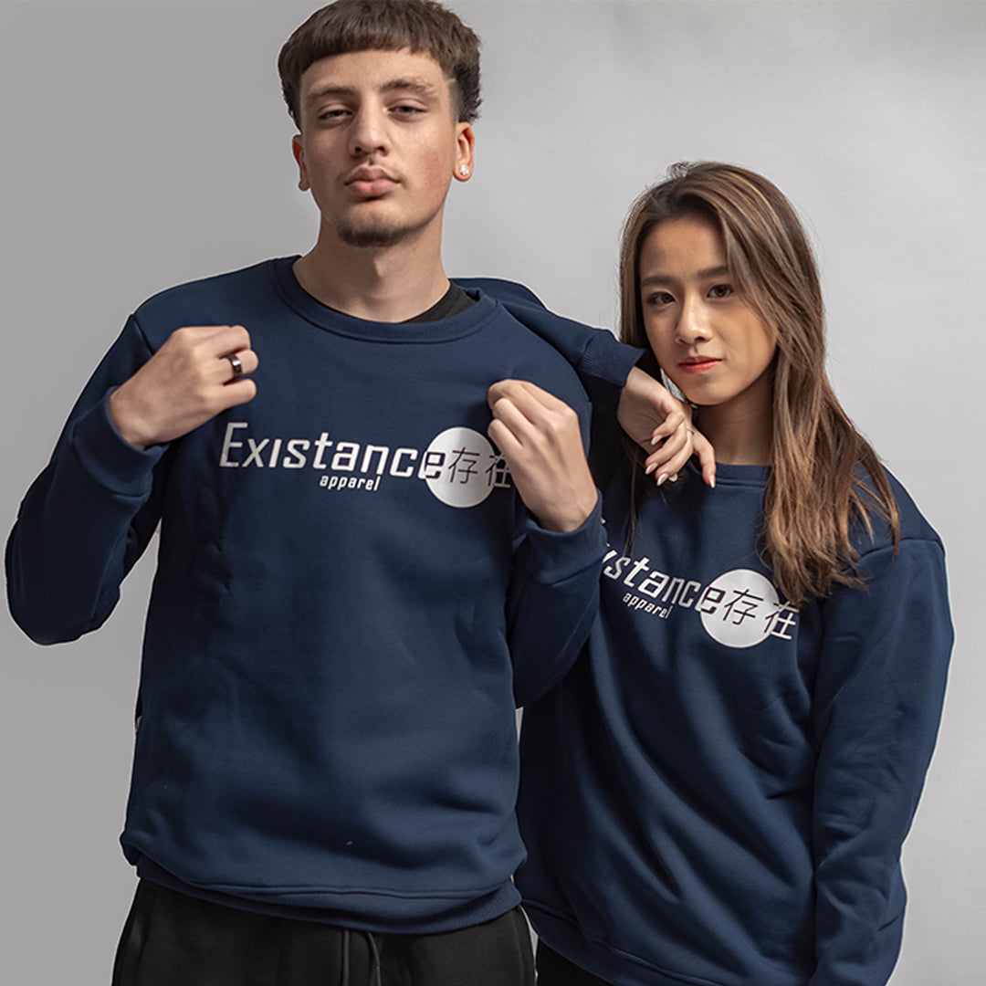 Navy Blue Crewneck sweatshirt (unisex)