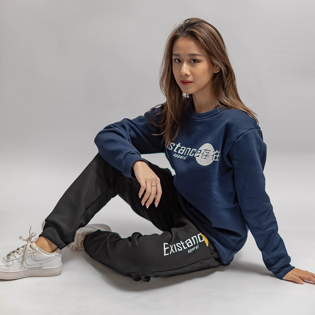 Navy Blue Crewneck sweatshirt (unisex)