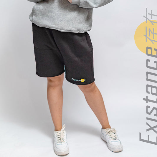 Black shorts sherpa lined